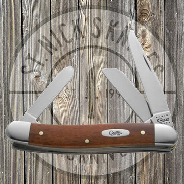 Case - Medium Stockman - Smooth Chestnut Bone - 28701
