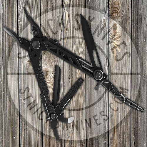 Gerber Center Drive - Black - Bit Set - MOLLE-Compatible Sheath - 30-001425N