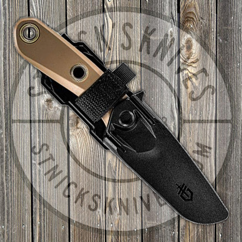 Gerber Principle - Fixed Blade - 420HC - Coyote Brown Rubber - 30-001657 - 0