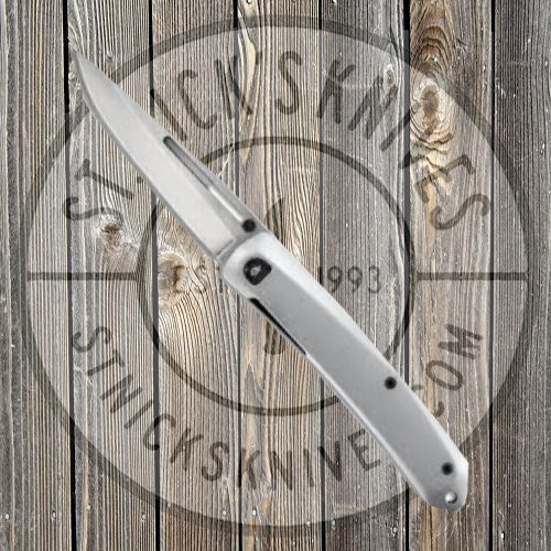 Gerber Affinity Gentleman's Knife - Gray Alum (3.7" 7Cr17MoV) 30-001867