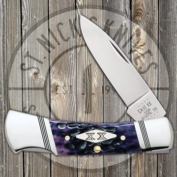 Case Lockback - Purple Bone - Standard Jig - 31621