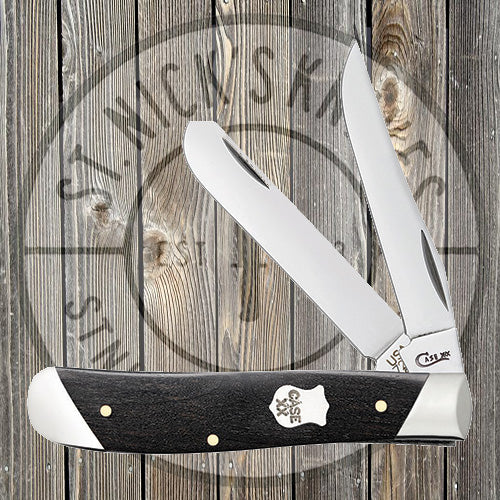 Case - Mini Trapper - Slanted Bolster - Ebony Wood - 32453