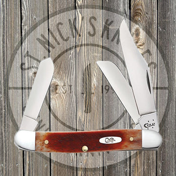 Case - Sawcut Caramel Bone - Stockman - 33983