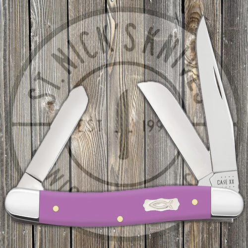 Case Medium Stockman - Smooth Lilac Synthetic - 39162