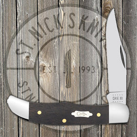 Case Pocket Hunter - Smooth Ebony Wood Handle - 40196 - SNK/WTO - Home Office