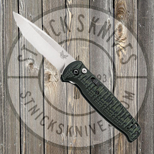 Benchmade - CLA - Compact Lite - Automatic -  Green/Black G-10 - 4300-1