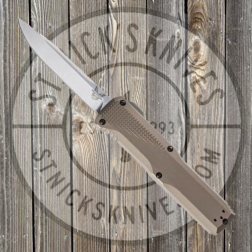 Benchmade - Phaeton - D/A - OTF - Automatic - Dark Earth Handle - Satin Blade - 4600-1