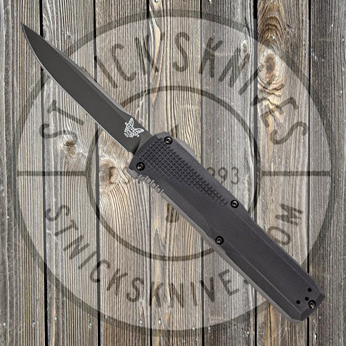 Benchmade - Phaeton - D/A - OTF - Automatic - Black Handle - Black DLC - 4600DLC