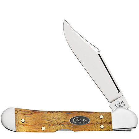 Case Mini Copperlock - Yellow Curly Oak - 47127