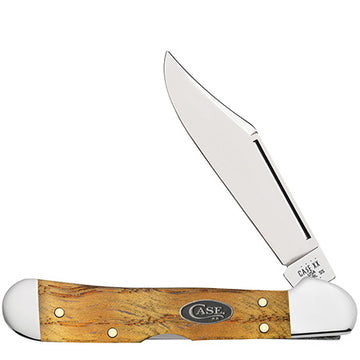 Case Mini Copperlock - Yellow Curly Oak - 47127