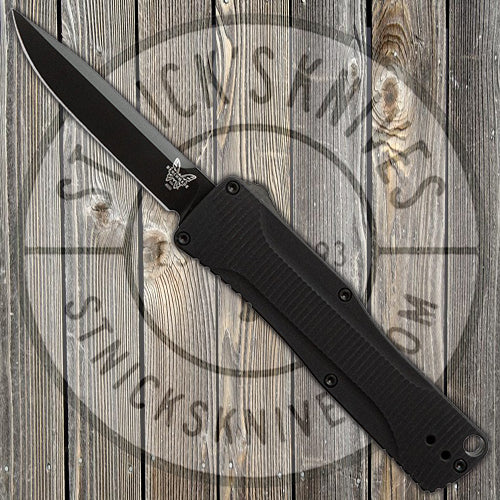 Benchmade - Om - D/A OTF - Automatic - Black Handle - DLC CPM-S30V - 4850BK