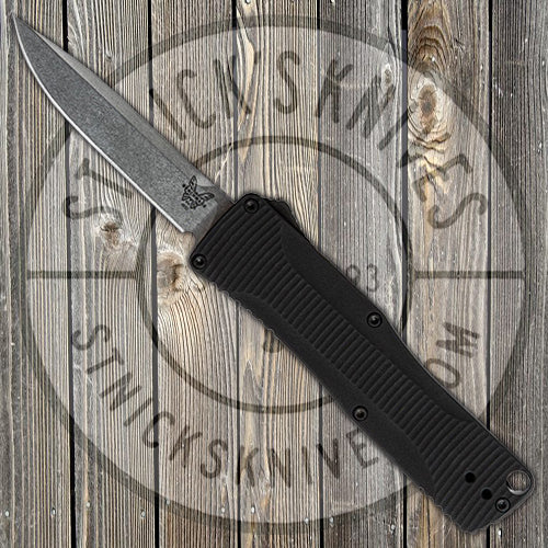 Benchmade - Om - D/A OTF - Automatic - Black Handle - CPM-S30V - 4850