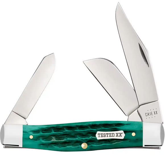 Case Large Stockman - Jade Bone Handle - 48939