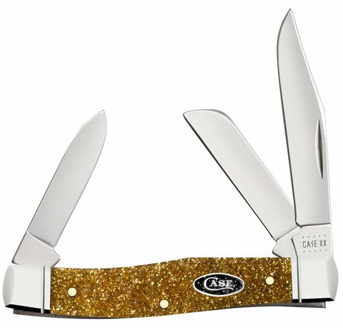 Case Medium Stockman - Gold Stardust Kirinite - 50983