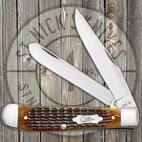 Case Trapper - Antique Bone - Rogers Corn Cob Jig - 52832 - SNK/WTO - Home Office