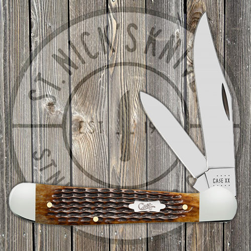 Case Copperhead - Antique Bone - Rogers Corn Cob Jig - 52833