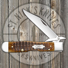 Case Cheetah - Antique Bone - Rogers Corn Cob Jig - 52836