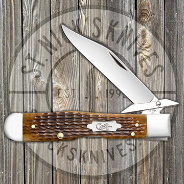 Case Cheetah - Antique Bone - Rogers Corn Cob Jig - 52836