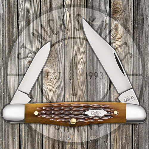 Case Half Whittler - Antique Bone - Rogers Corn Cob Jig - 52838