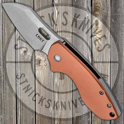 CRKT Pilar - Copper Scale - 8Cr13MoV Steel - 5311CU