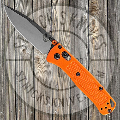 Benchmade Mini Bugout - AXIS Lock - Orange Grivory - 533