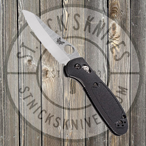 Benchmade - Mini-Griptilian - Hollowground - Plain Blade - 555HG - SNK/WTO - Home Office
