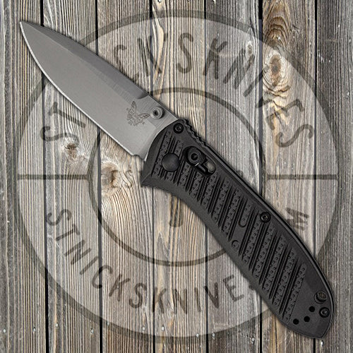 Benchmade Mini Presidio II - AXIS Lock - Plain Edge - Satin - CF Elite - 575-1