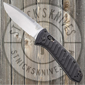 Benchmade - Mini Presidio II - Automatic - Satin Blade - Plain Edge - 5750