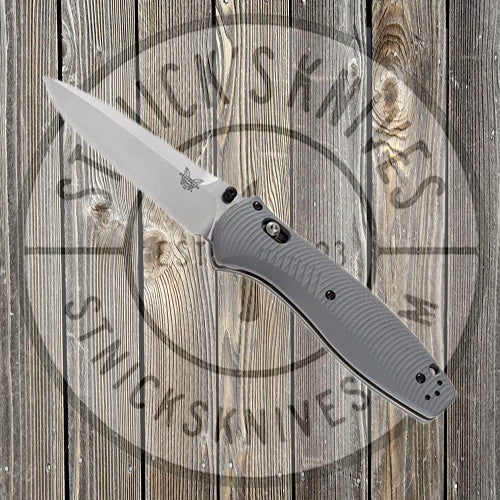 Benchmade - Barrage - AXIS-Assist - Gray G-10 - Plain Edge - 580-2