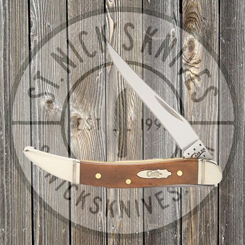 Case - Smooth Antique Bone - Small Texas Toothpick - 58187