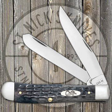Case Trapper - Pocket Worn Gray Bone - Crandall Jig - 58410