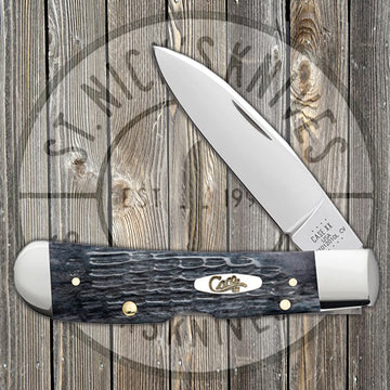 Case Tribal Lock - Pocket Worn Gray Bone - Crandall Jig - 58411