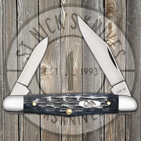 Case Half Whittler -  Pocket Worn Gray Bone - Crandall Jig - 58416