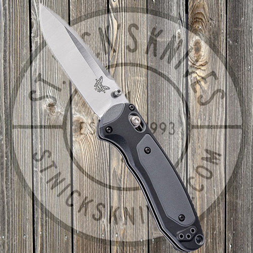 Benchmade - Mini-Boost - AXIS-Assist - Black/Gray - 595