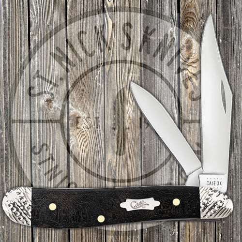 Case Peanut - Ebony Wood - Worked Bolsters - 59674