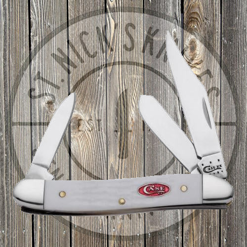 Case - Sparxx White Jigged - Synthetic - Medium Stockman - 60190