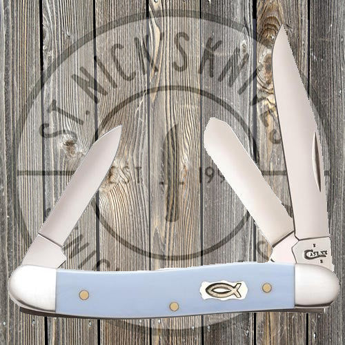 Case - Ichthus Shield - Blue Ice - Med. Stockman - 63544