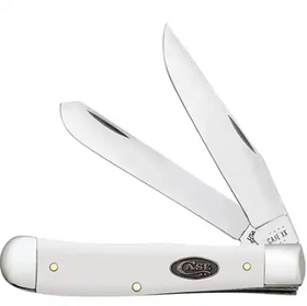 Case Trapper - Smooth White Synthetic Handle - 63960 - SNK/WTO - Home Office
