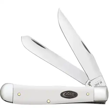 Case Trapper - Smooth White Synthetic Handle - 63960