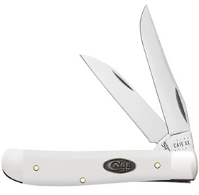 Case Mini Trapper - Smooth White Synthetic Handle - 63965