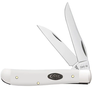 Case Mini Trapper - Smooth White Synthetic Handle - 63965
