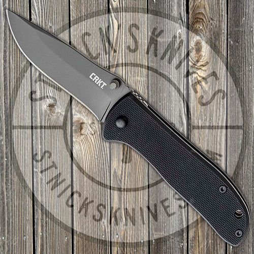 CRKT Drifter - Liner Lock Knife - Black G-10 - 6450K