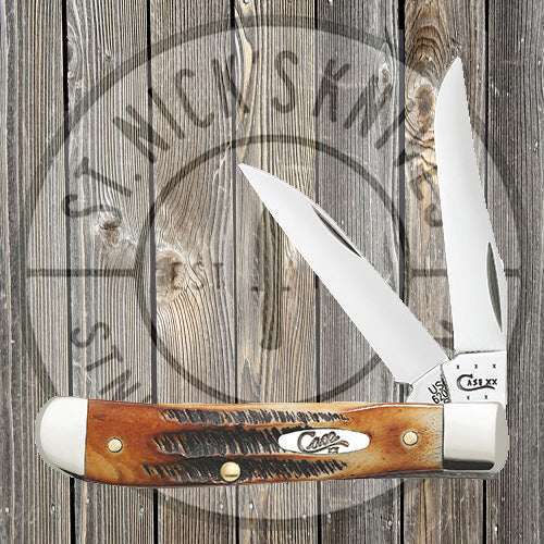 Case - Burnt 6.5 Bonestag - Wharncliffe Mini Trapper - 65305