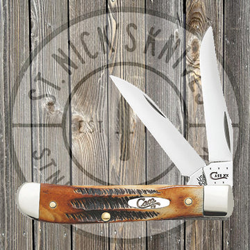 Case - Burnt 6.5 Bonestag - Wharncliffe Mini Trapper - 65305