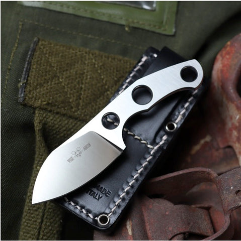 GiantMouse Knives GMF1-FS - Fixed Blade - M390 - Satin Finish