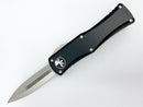 Microtech Hera - Stonewashed Double Edge Dagger - Black Chassis - 702-10-1