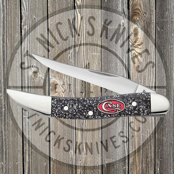 Case - Smooth Silver Stardust Kirinite - Small Texas Toothpick - 75011