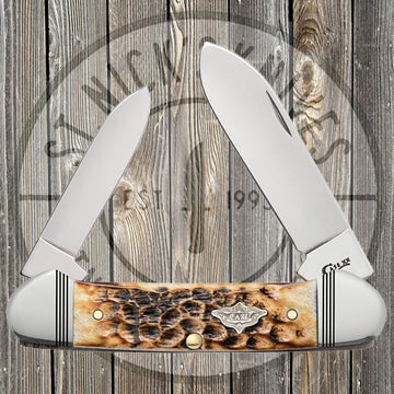 Case - Canoe - Standard Jig - Burnt Amber Bone - 80258