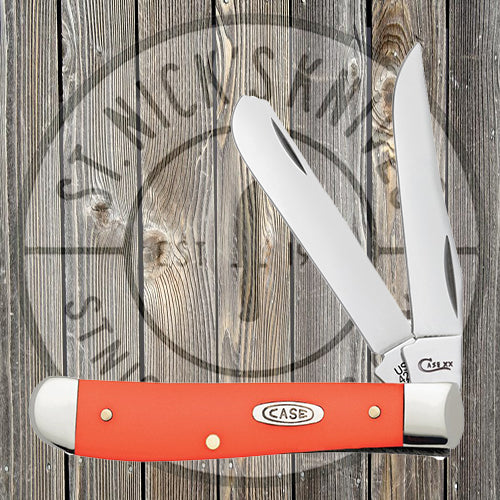 Case - Mini Trapper - Orange Synthetic Smooth - 80505
