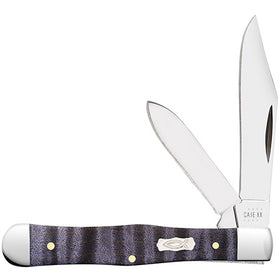Case Small Swell Center Jack - Smooth Purple Curly Maple - 80543